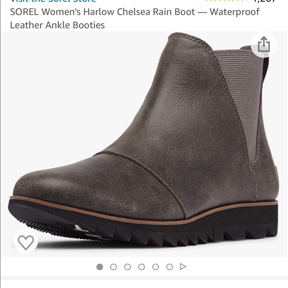 Sorel Harlow waterproof Chelsea boot
